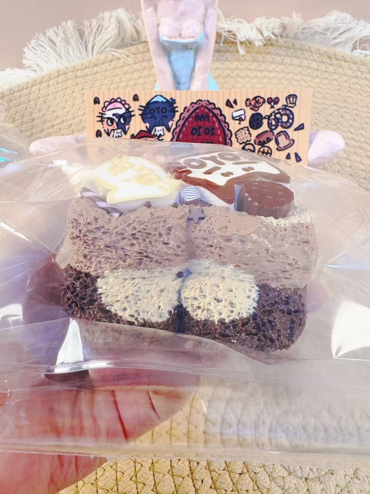 hijojowo チョコレートのおしり食パン