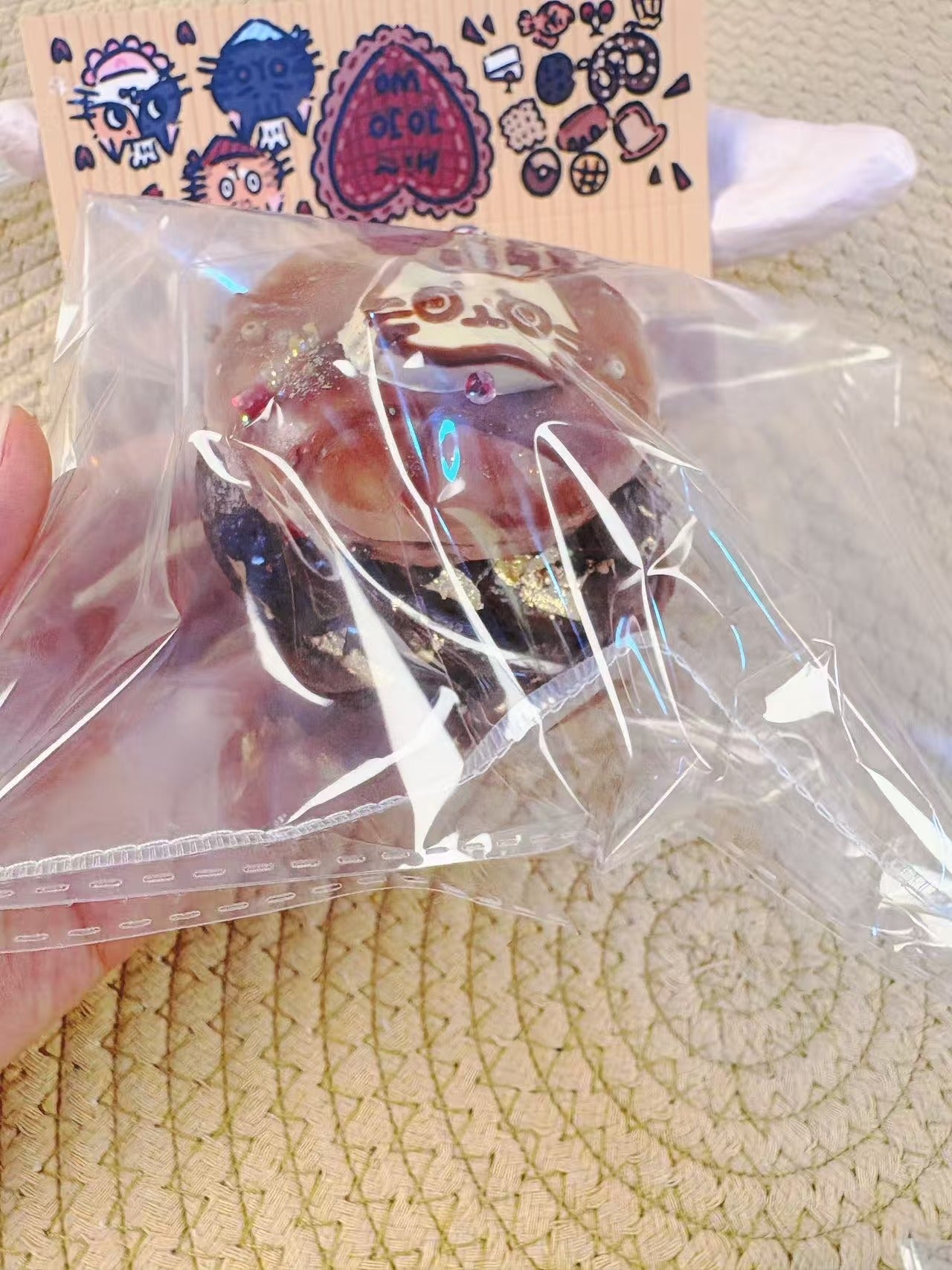 hijojowo  プラチナショコラマカロン