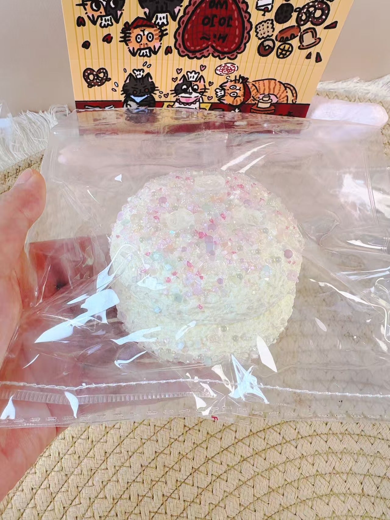 hijojowo 49 スフレ表情豊富猫　ビーズシリーズ